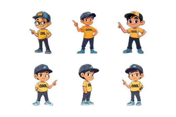 Handsome Boy AI EPS Illustration Collection: A Designer's Evaluation Guide