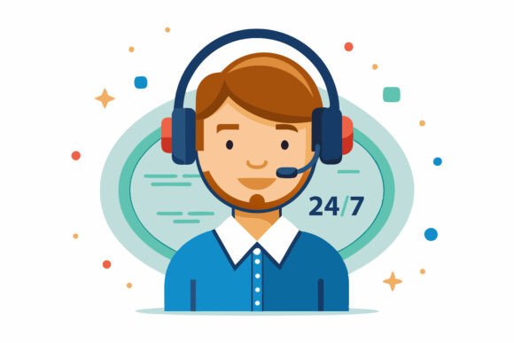 Modern Customer Service Illustrations for Digital Projects