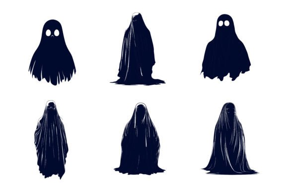 Set of Black Ghosts: Is This AI EPS Illustration Collection Right for You?