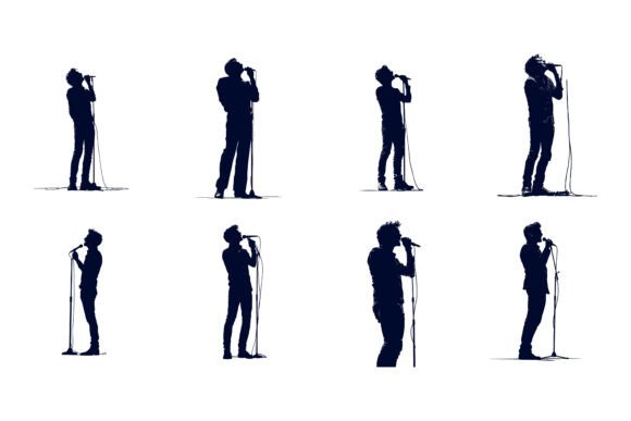 Singers: High-Quality AI EPS Illustrations for Seamless Visual Projects