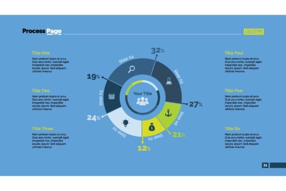 The Six-Sector Doughnut Chart Slide Template: A Practical Guide to Clearer Data Storytelling